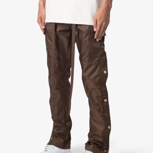 mnml Snap Zipper II Cargo Pants - Brown Size 40Brown / 40